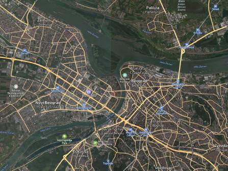 Auto Karta Beograda - Mapa Beograda